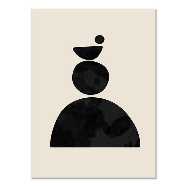 Poster - Abstrakte Boho Wandkunst / Muster #13