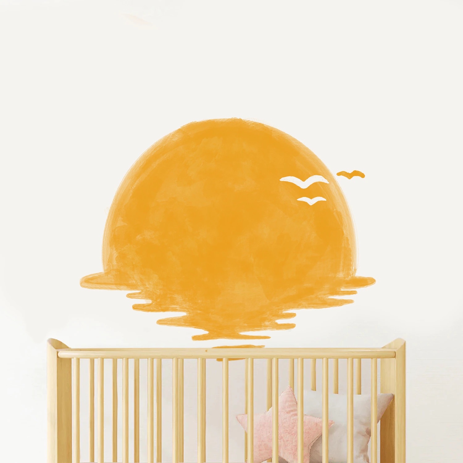 Wandtattoo - Sonne mit Mirage