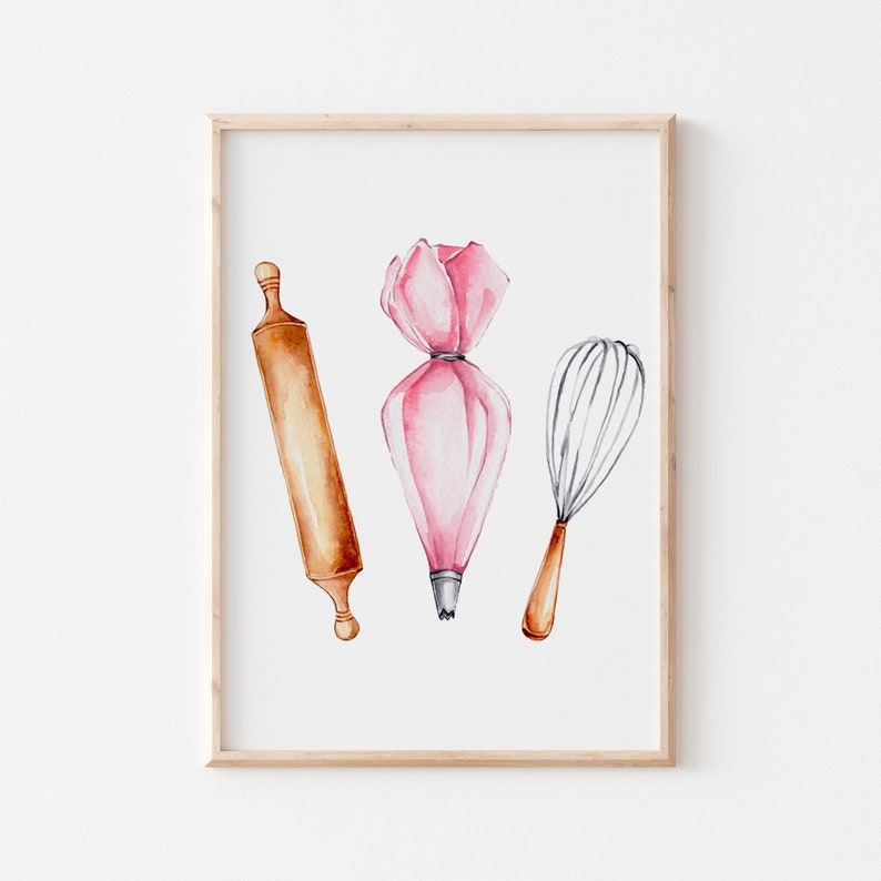 Poster - Küchenzubehör