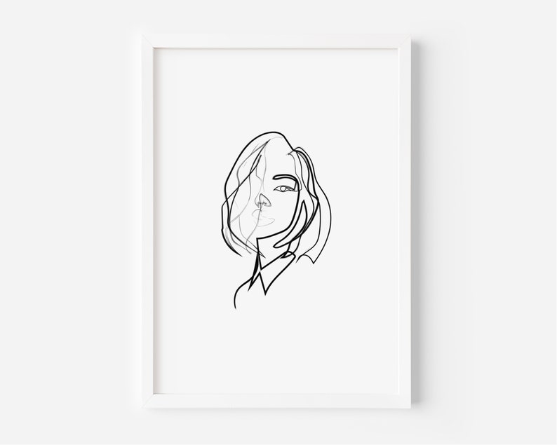 Poster - Frauen minimalistisch