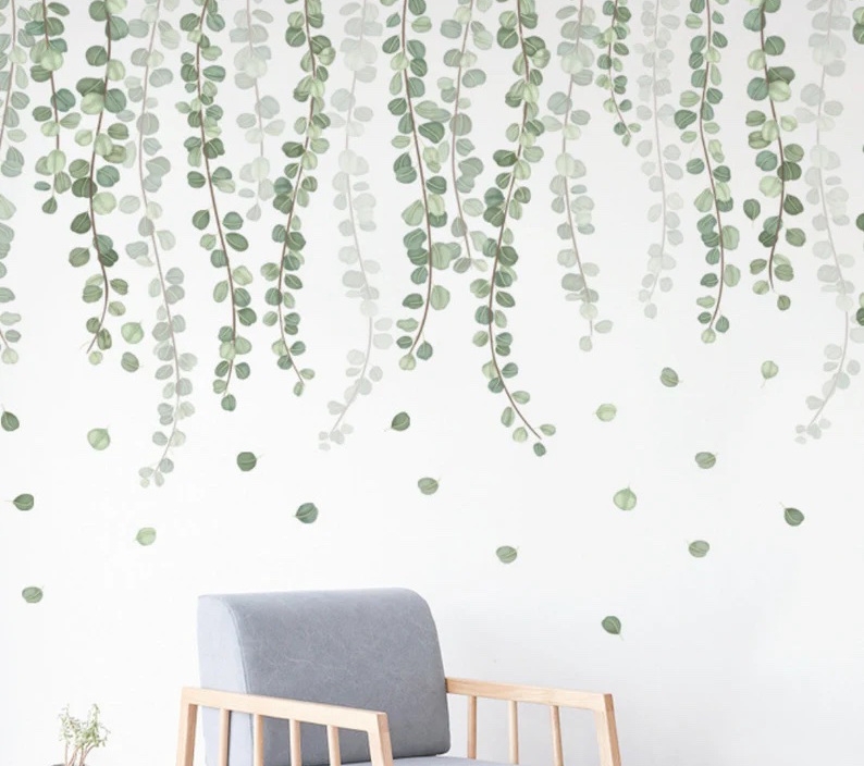 Wandtattoo - Laub