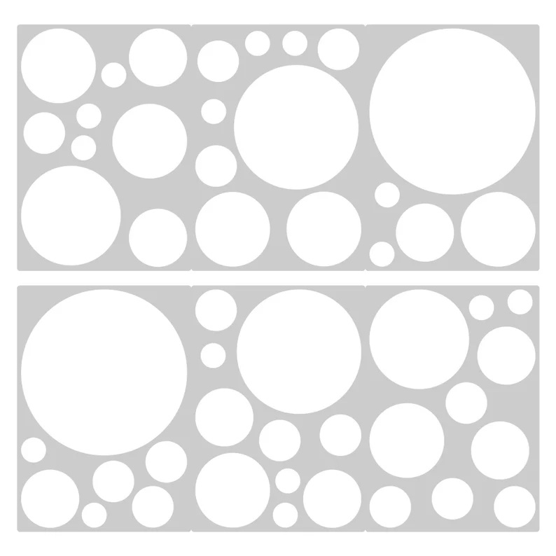 Wandtattoo - Punkte / Weiß / 02