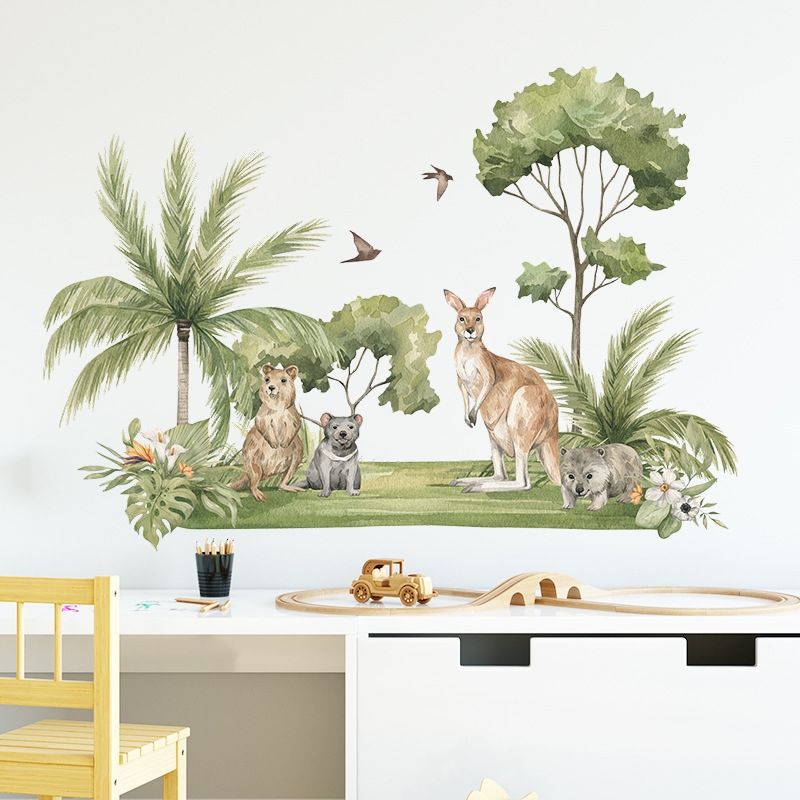 Wandtattoo - Afrikanischer Wald