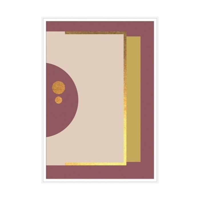 Poster - Abstrakte Kunst Nr. 2 / Flach verpackt