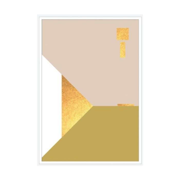 Poster - Abstrakte Kunst Nr. 3 / Flach verpackt