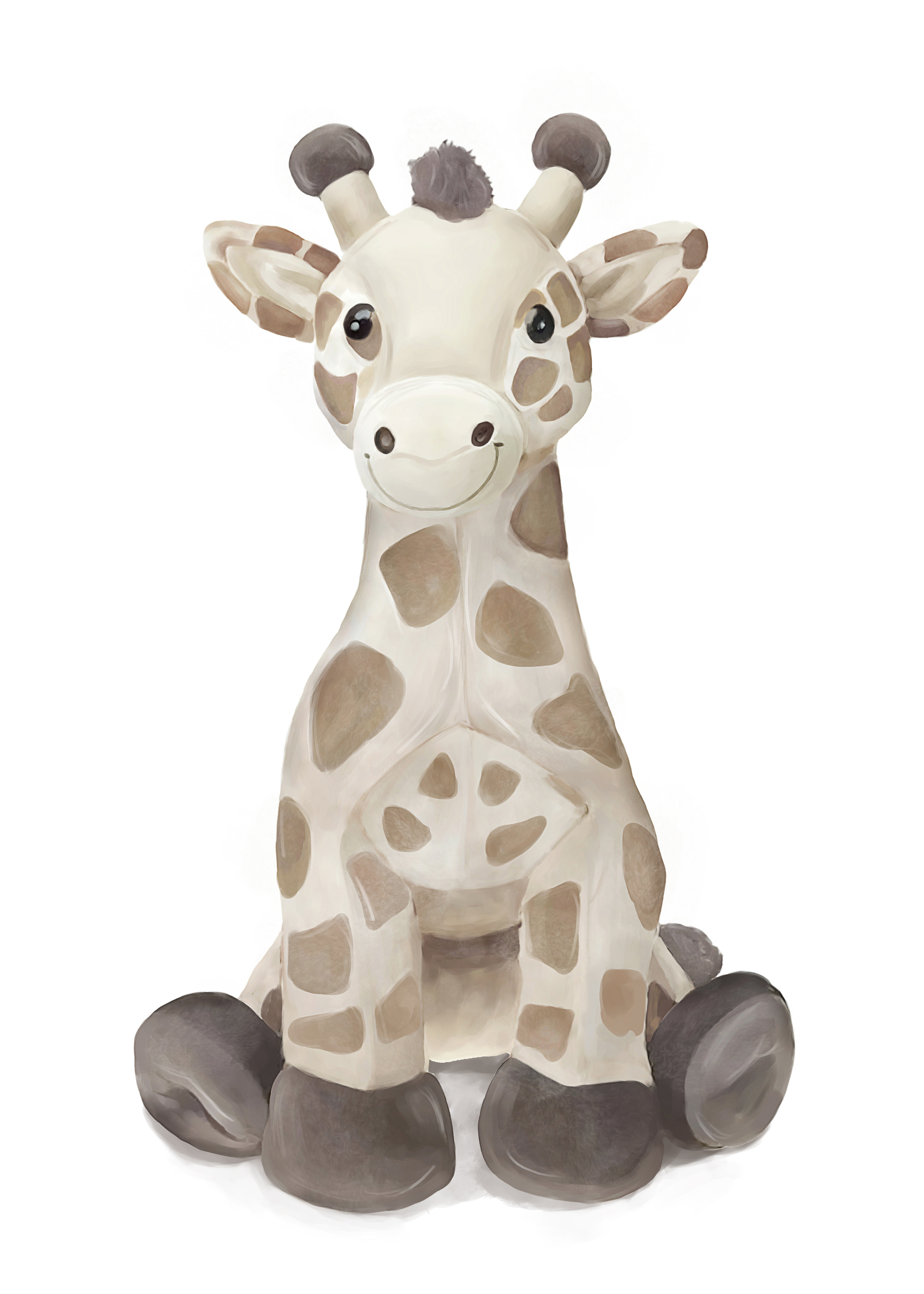 Wandtattoo - Giraffe