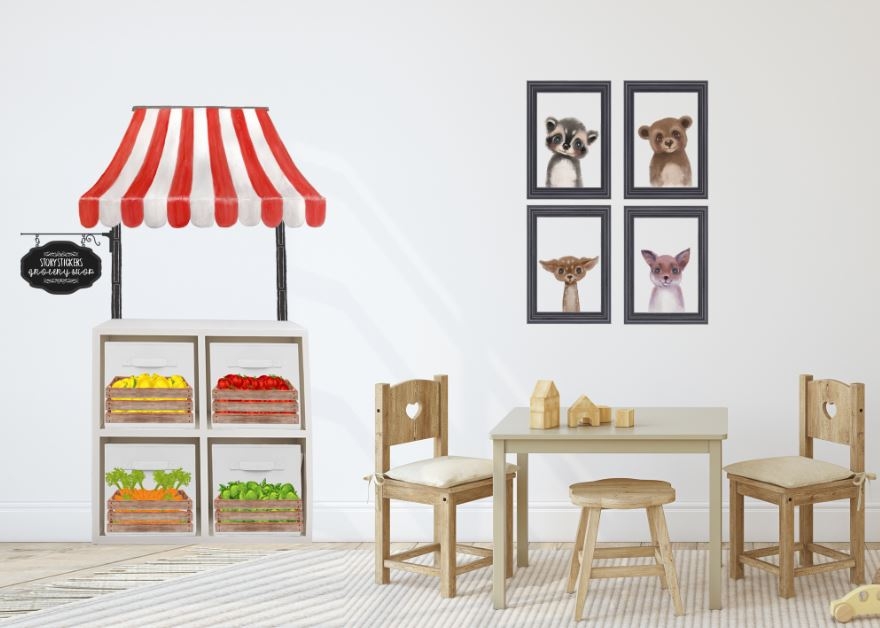 WANDTATTOO - SUPERMARKT