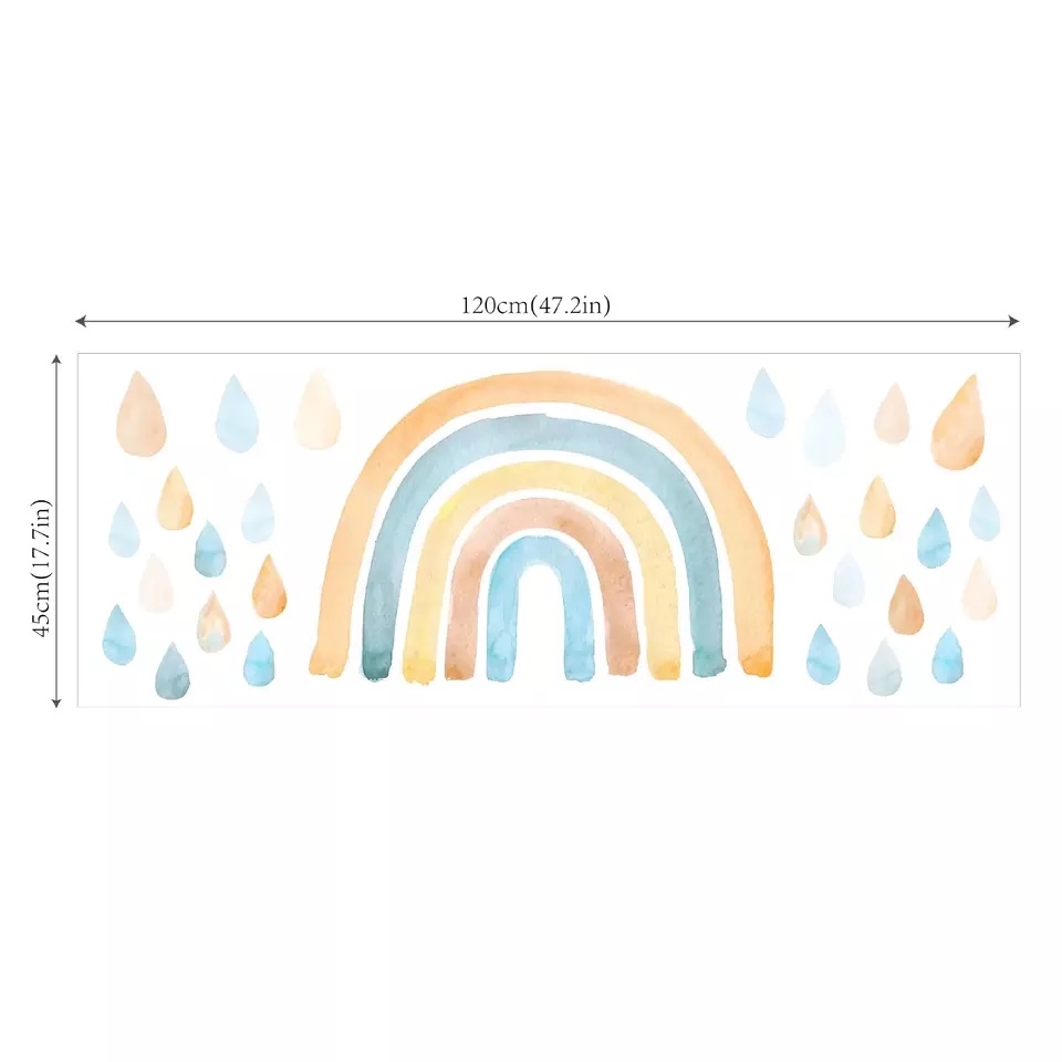 Wandtattoo - Regenbogen