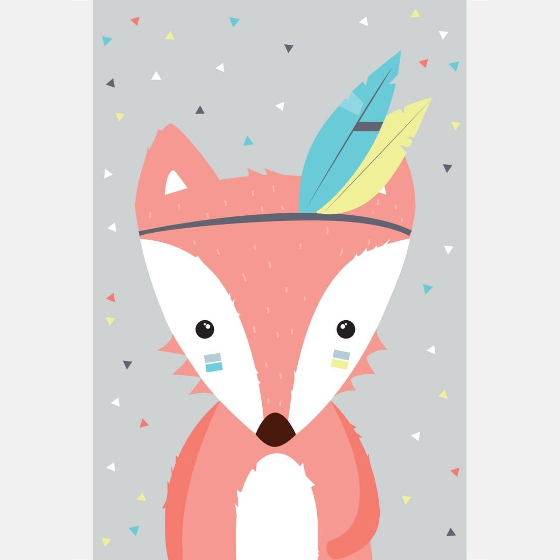 Poster - Fuchs der Apache