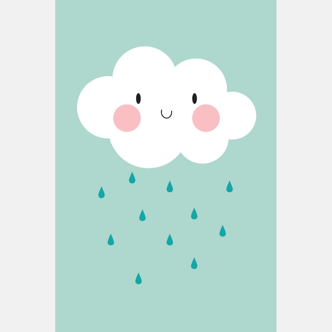 Poster - Wolkenminze