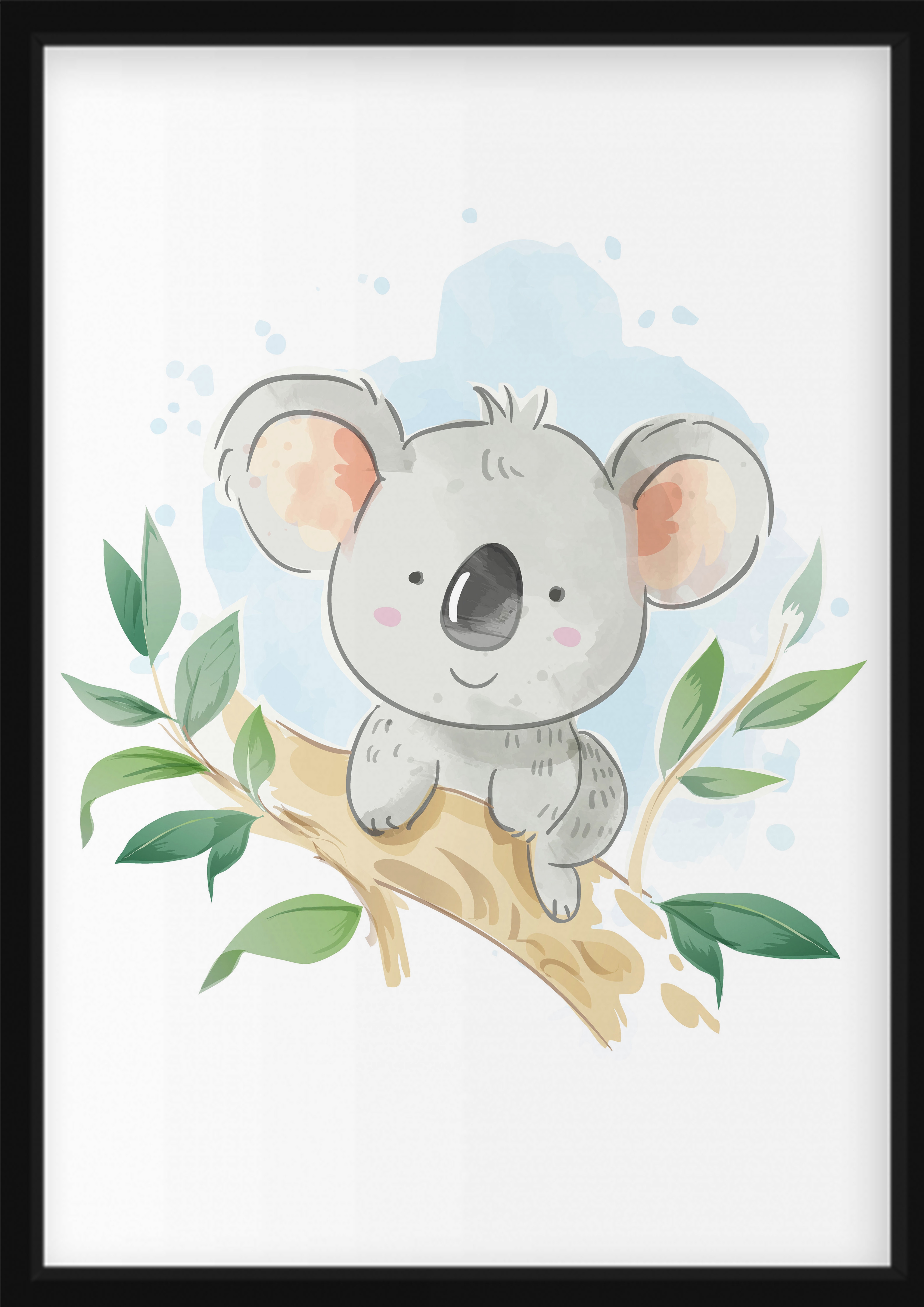 Poster - Koala im Baum
