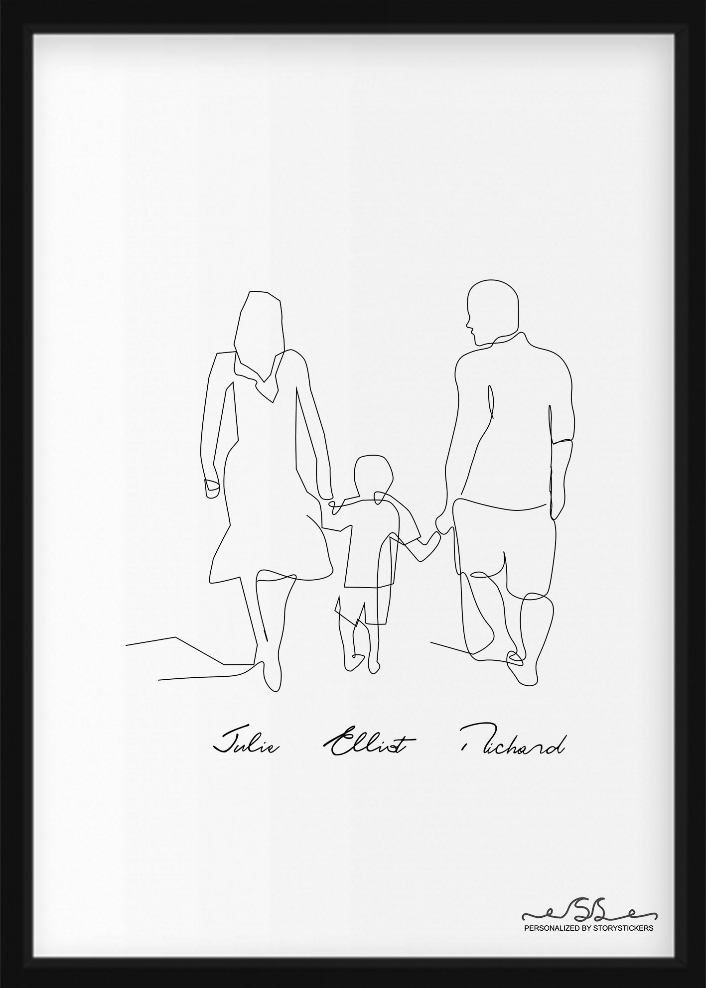 Poster - Familie / Ein Kind