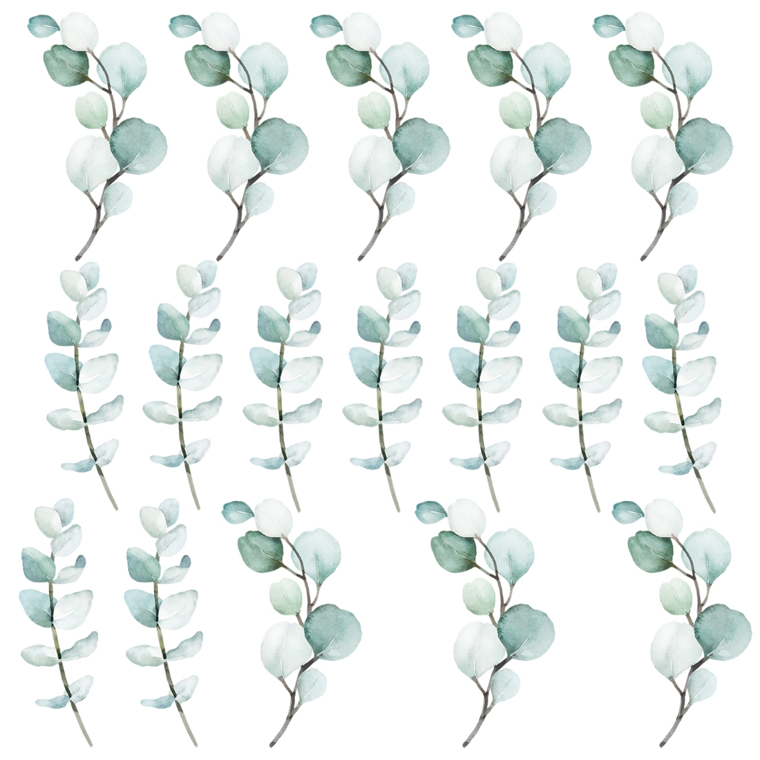 Wandtattoo - Blätter