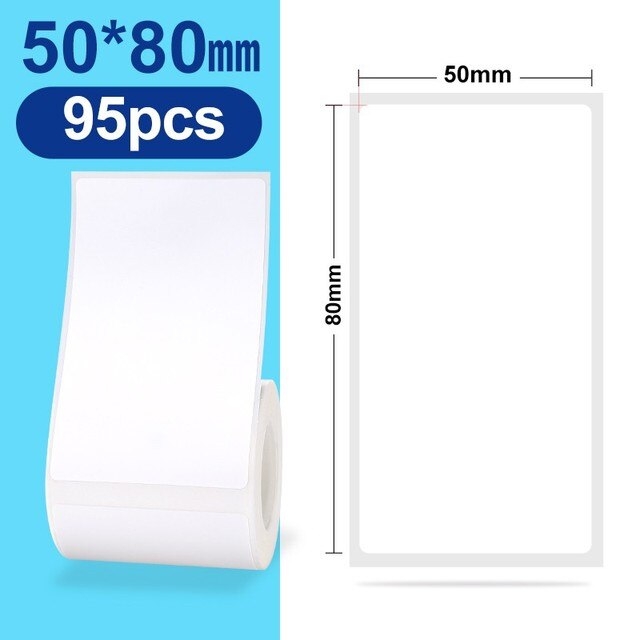 NIIMBOT Etikett für B21 / B3s 40x30 mm 230 Stück / Klar