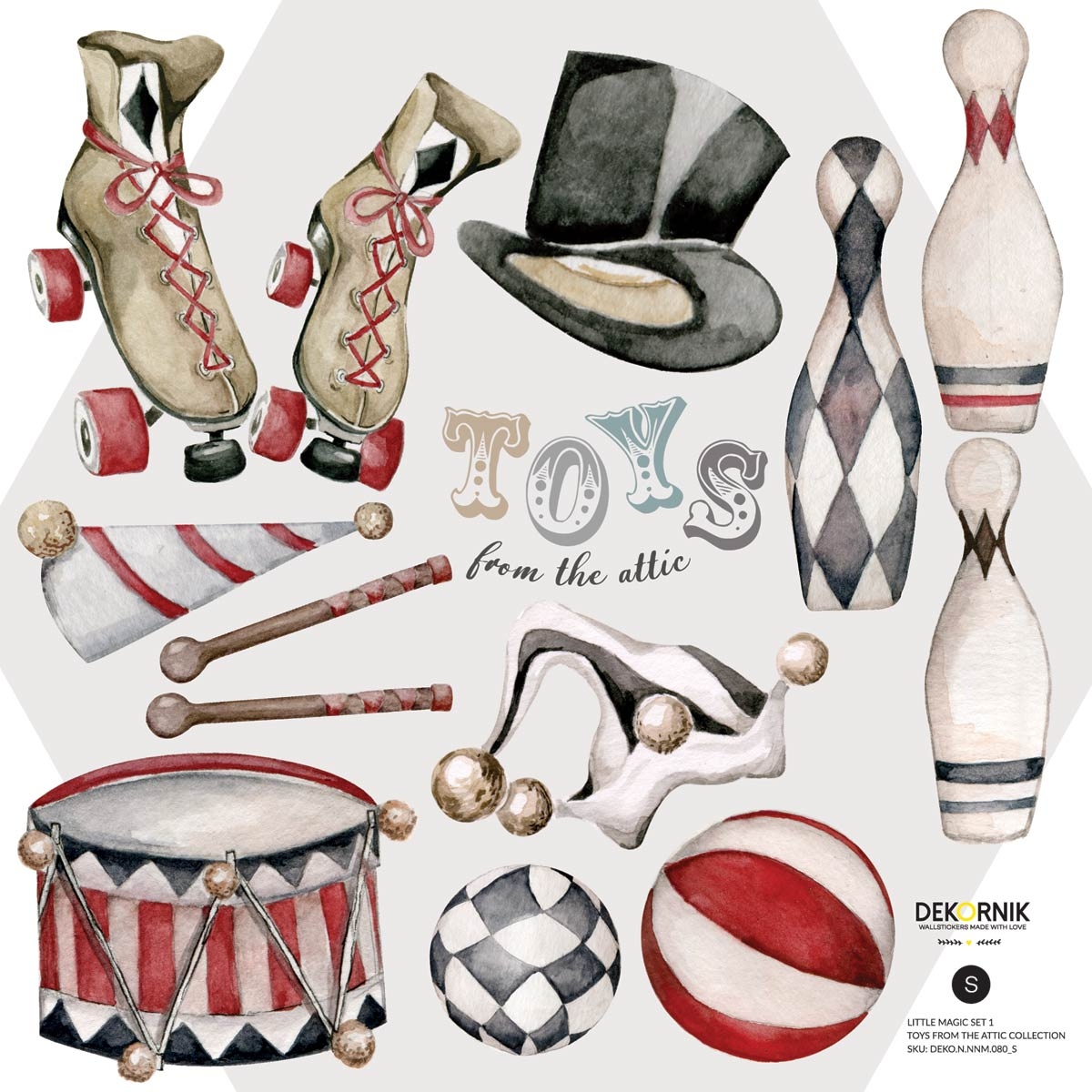 Wandtattoo - Kleines Zauberset 2