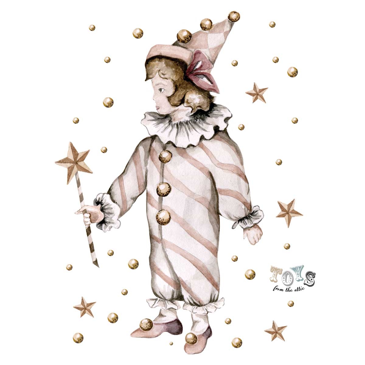 Wandtattoo - Französischer Amor