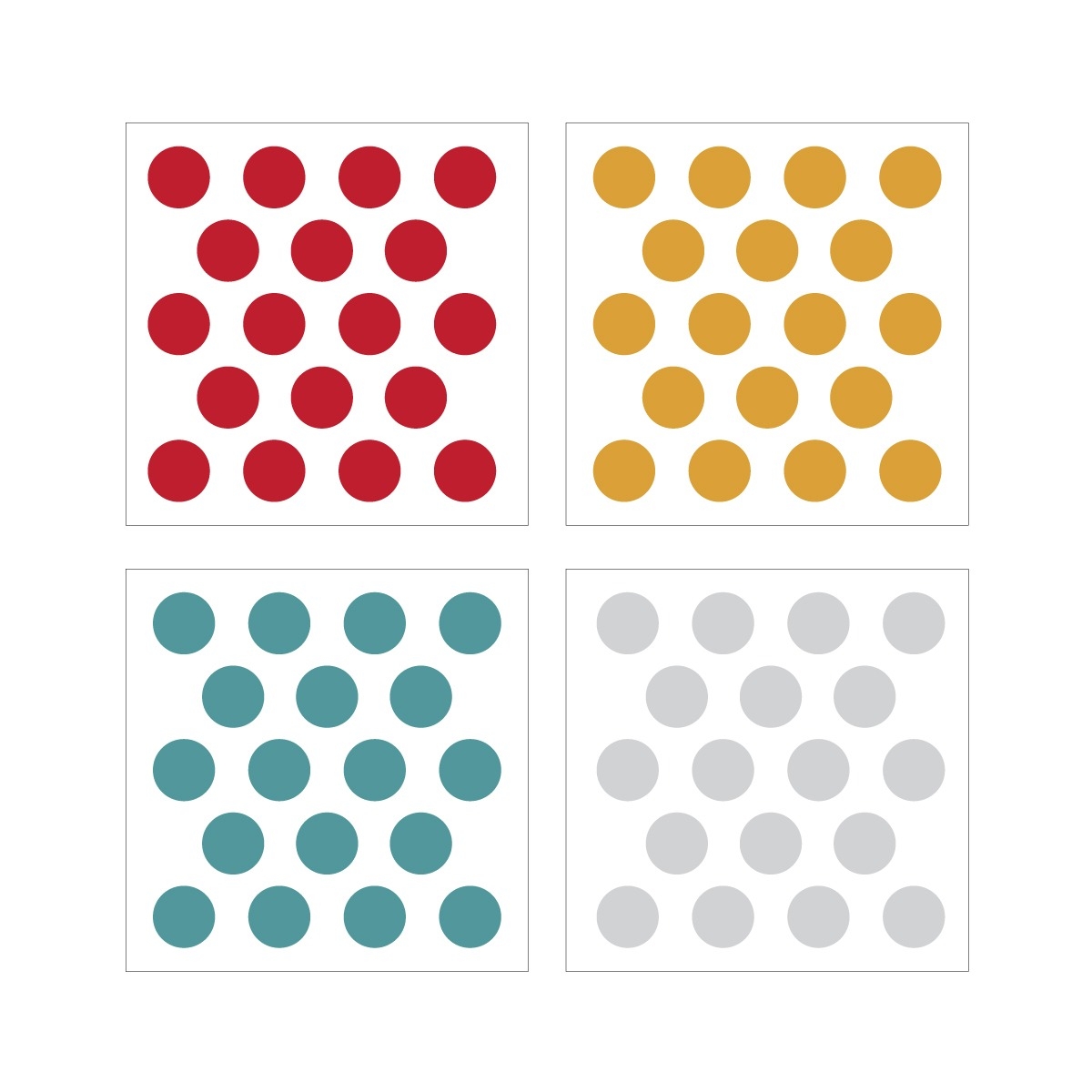 Wandtattoo - Konfetti 5