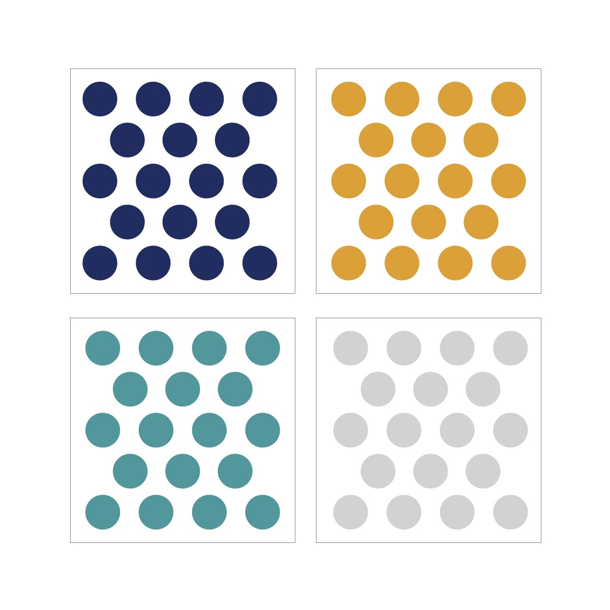 Wandtattoo - Konfetti