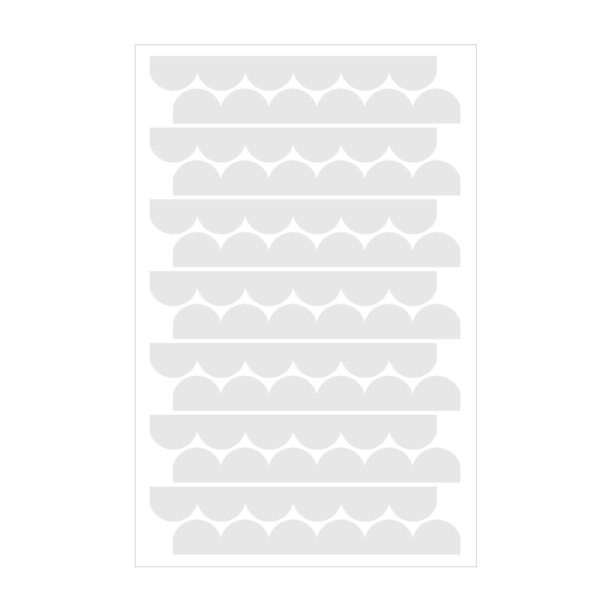 Wandtattoo - Graue Kreise