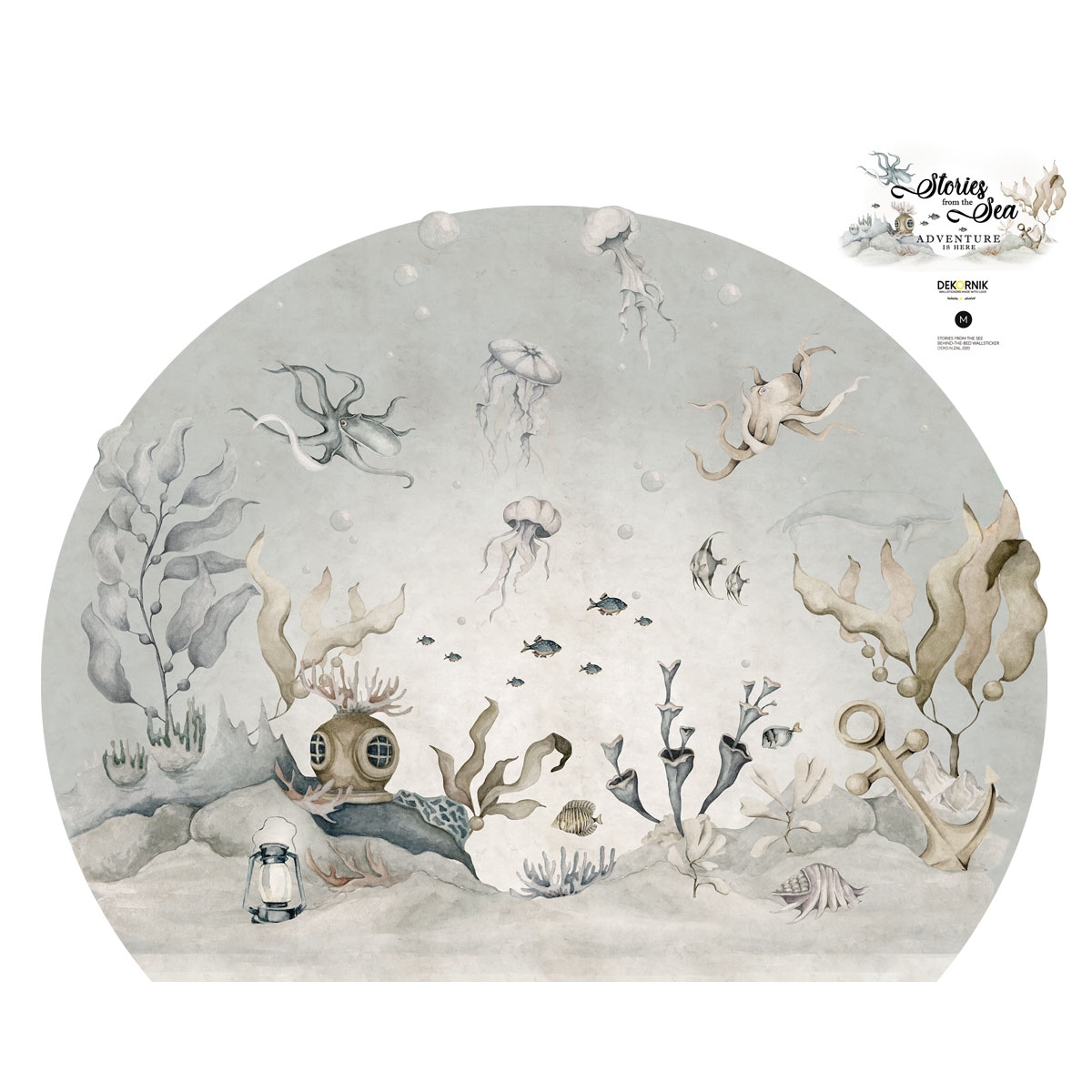 Wandtattoo - Geschichten aus dem Meer