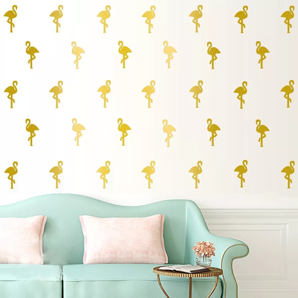 Wandtattoo - Flamingo