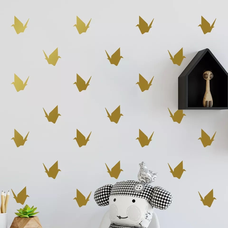 Wandtattoo - Fliegender Kranich