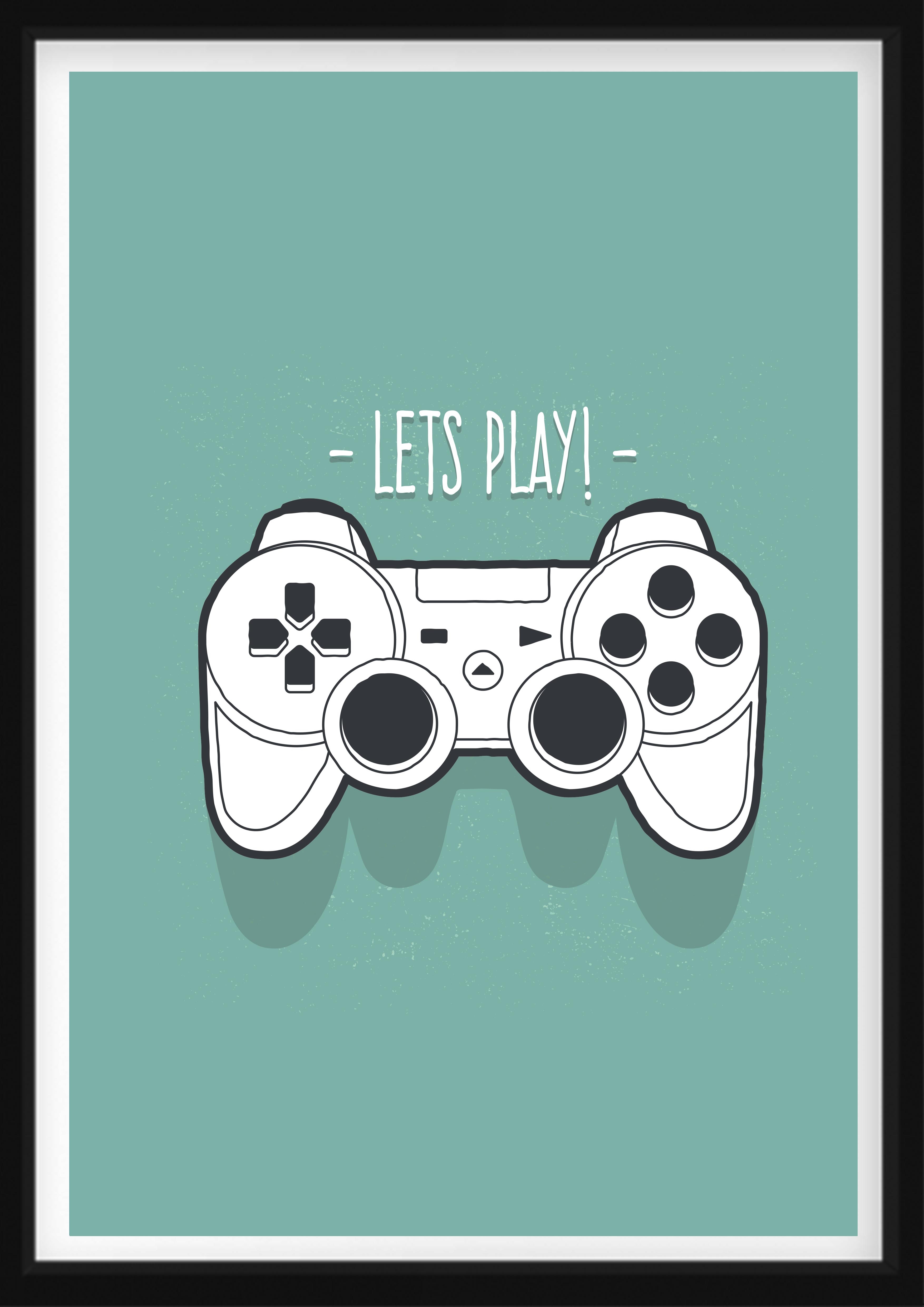 Poster - Joystick / Let's Play