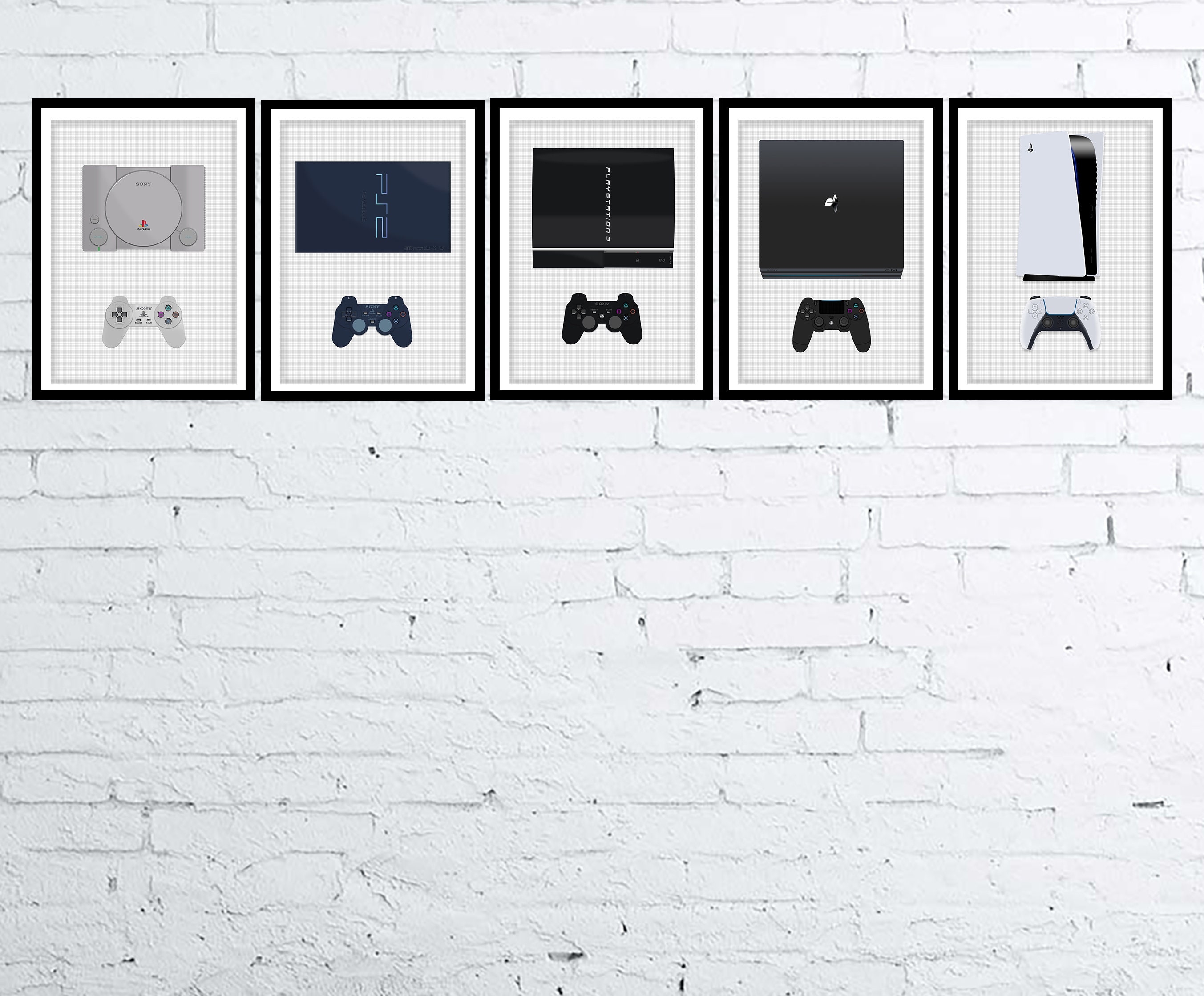 Poster - Playstation Gamer / 5er Set