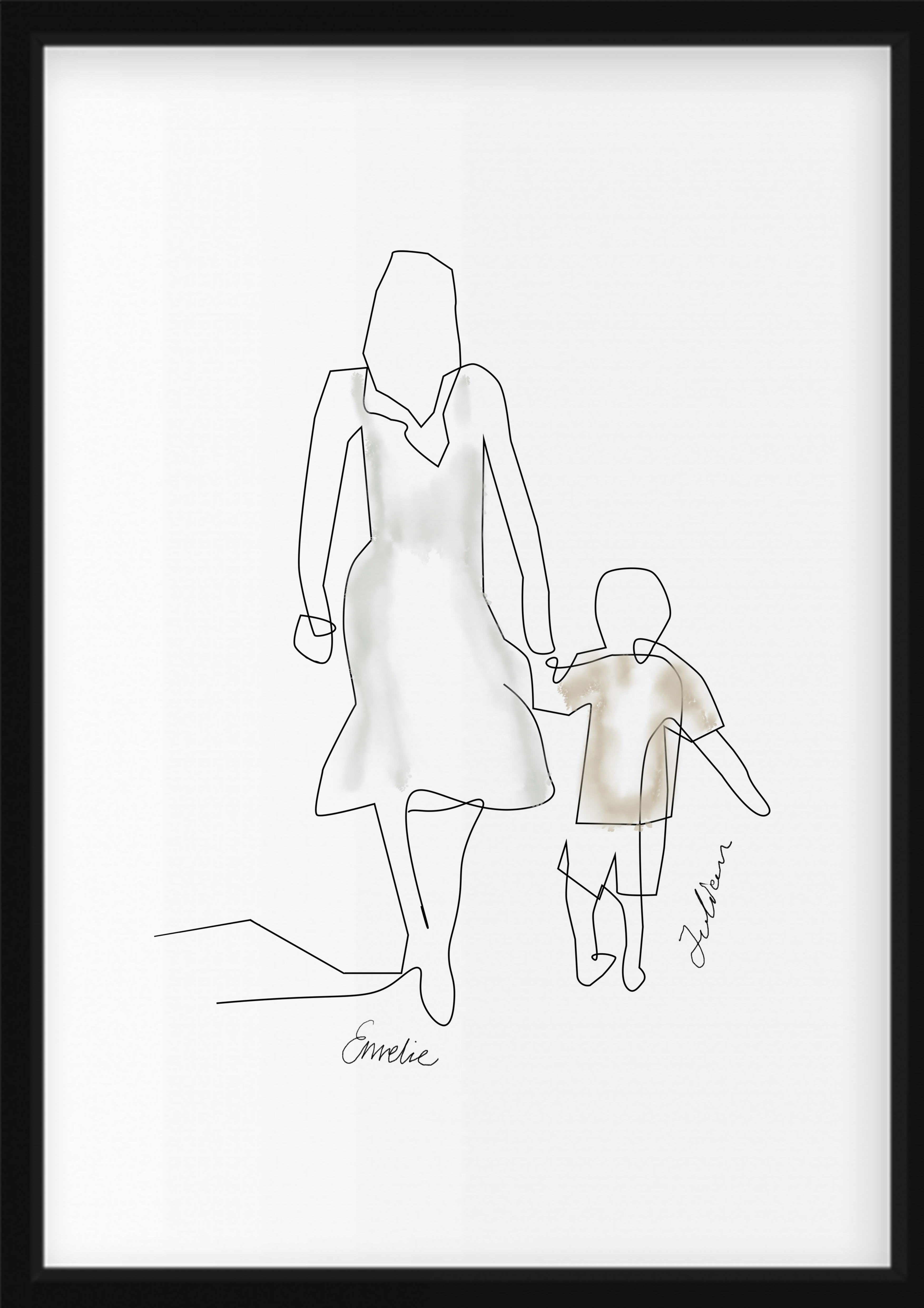 PLAKAT - Mutter & Kind