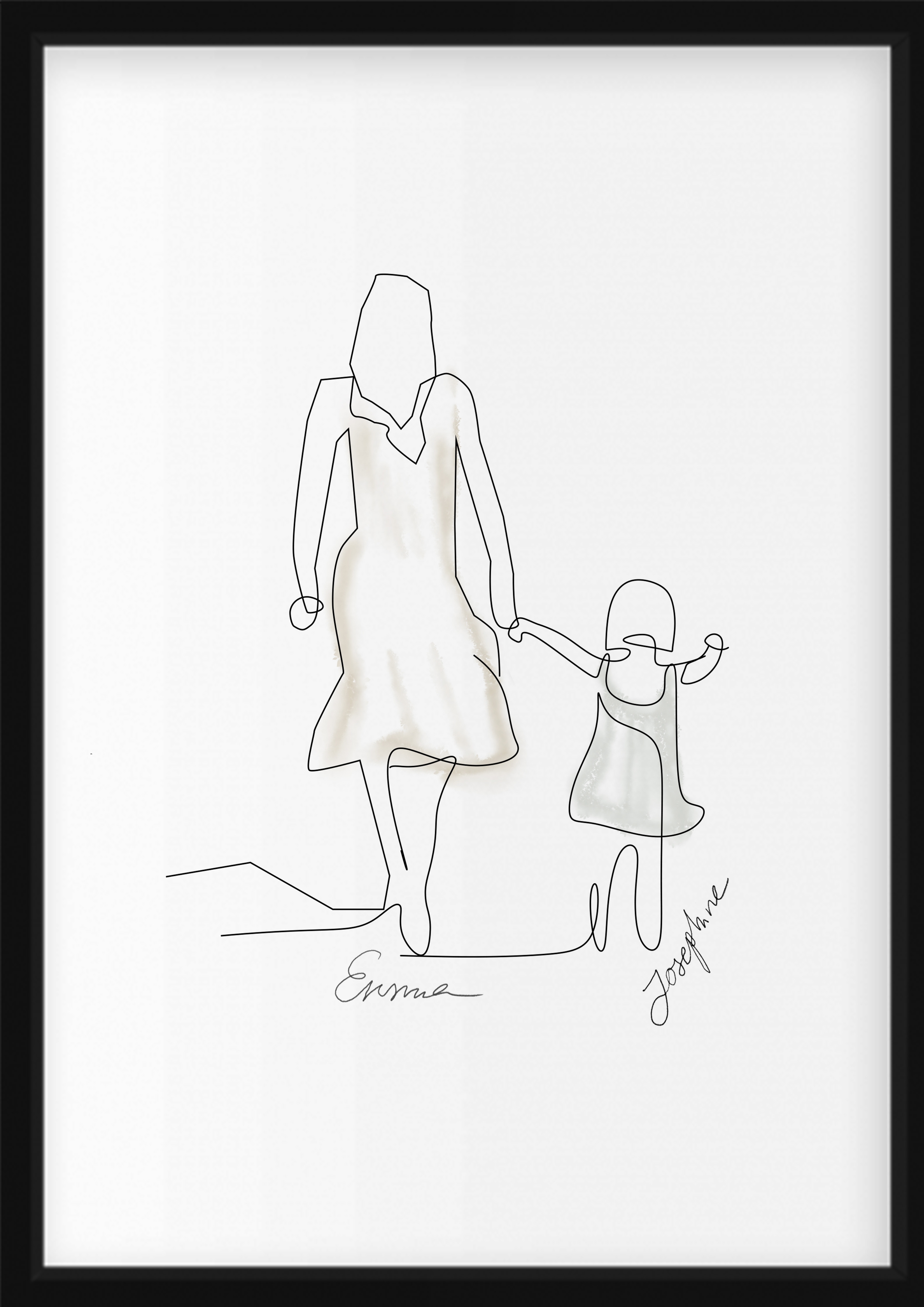 Poster - Mutter und Tochter