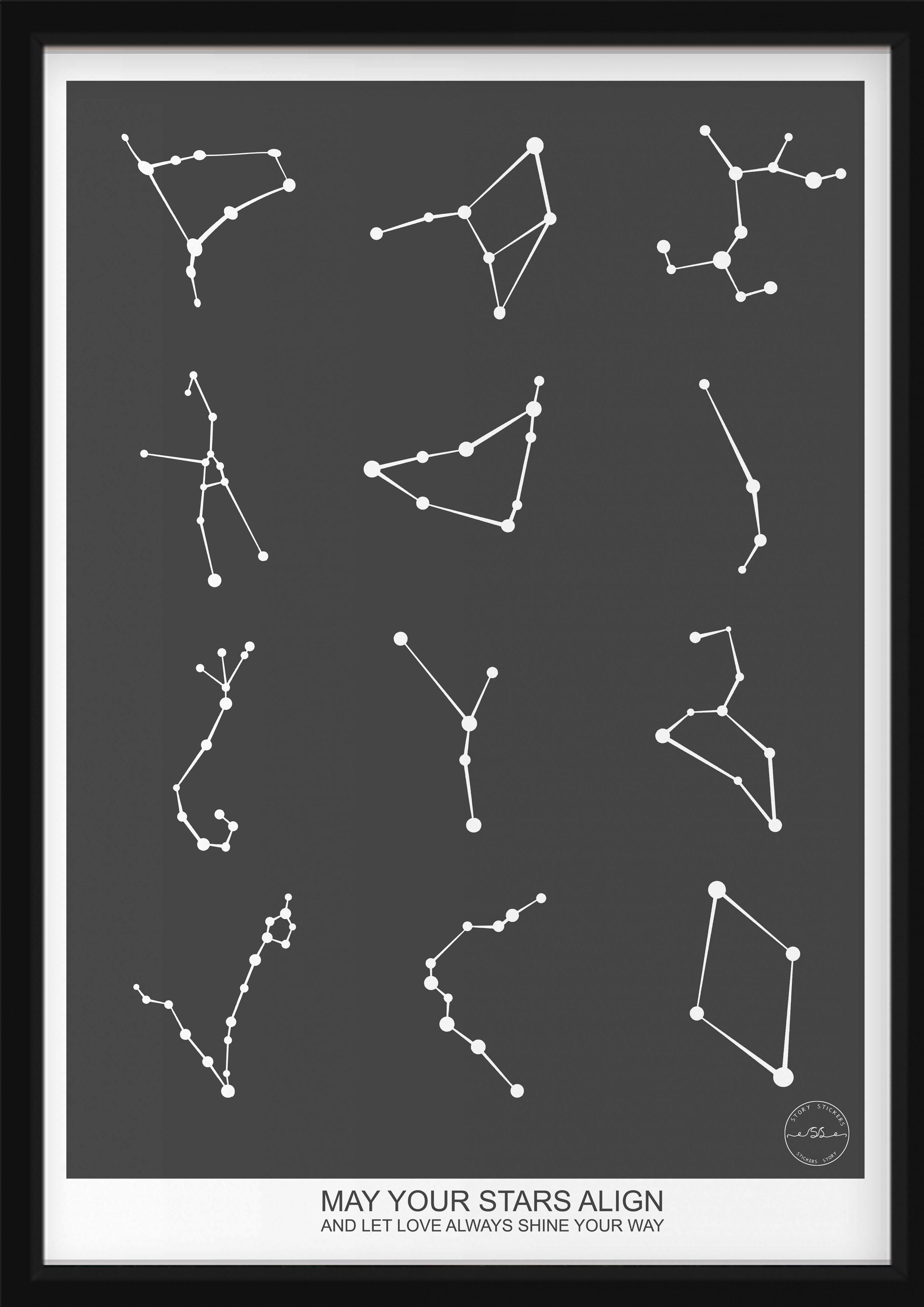 PERSÖNLICHES POSTER - Sternzeichen