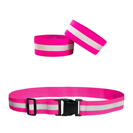 Reflektierende Bänder / Rosa