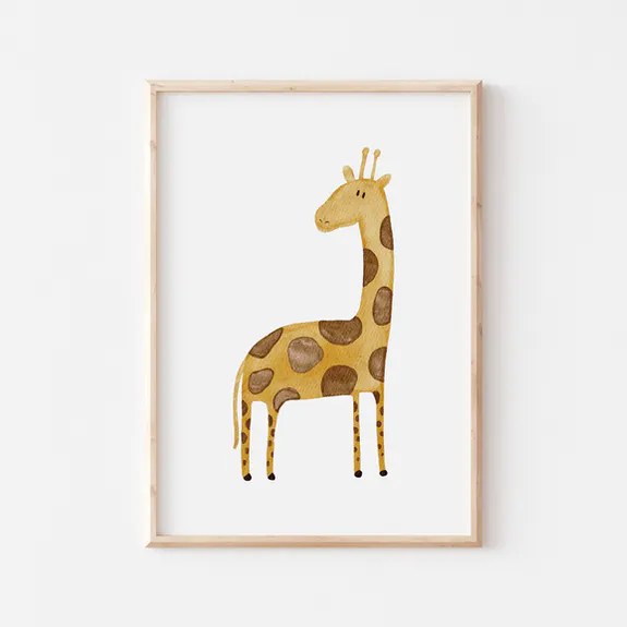 Safari Poster / Giraffe