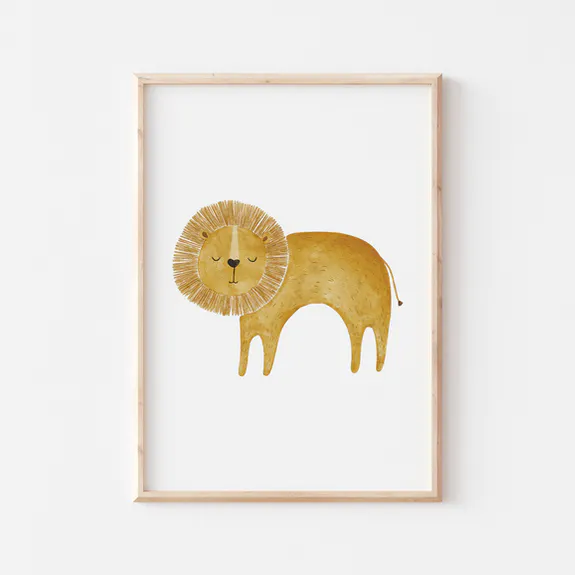 Safari Poster / Löwe