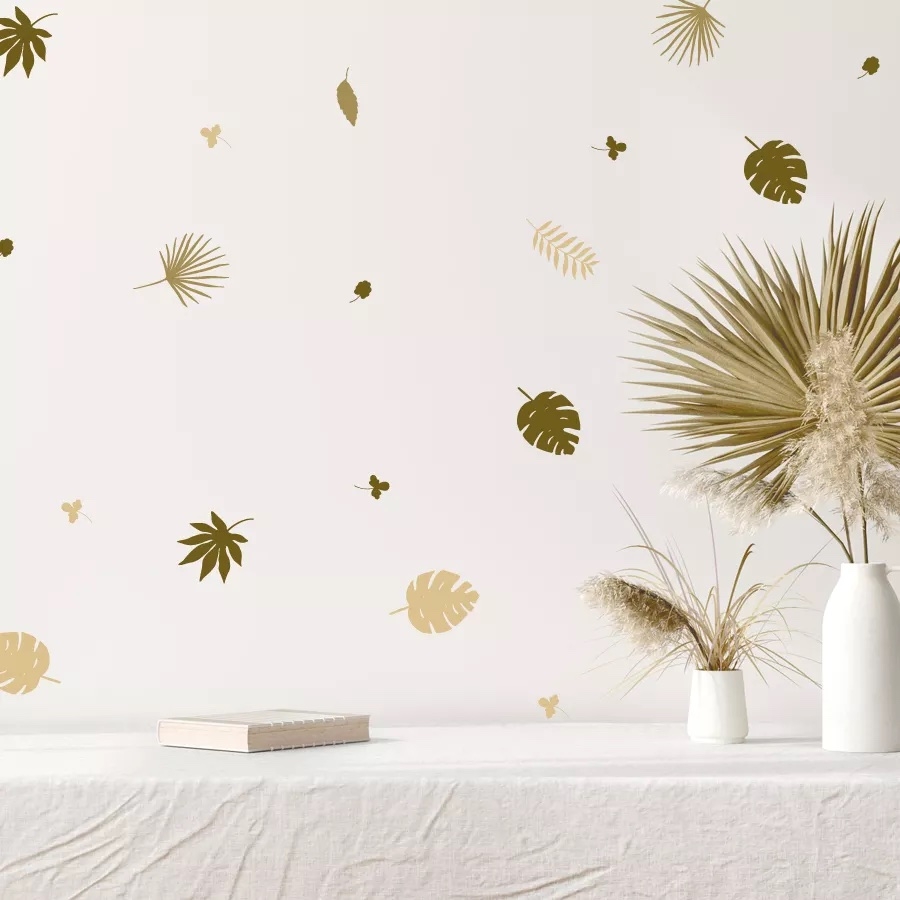 Wandtattoo - Trockene Blätter