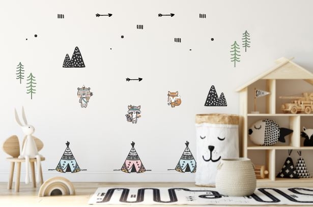 Wandtattoo - Wildlinge