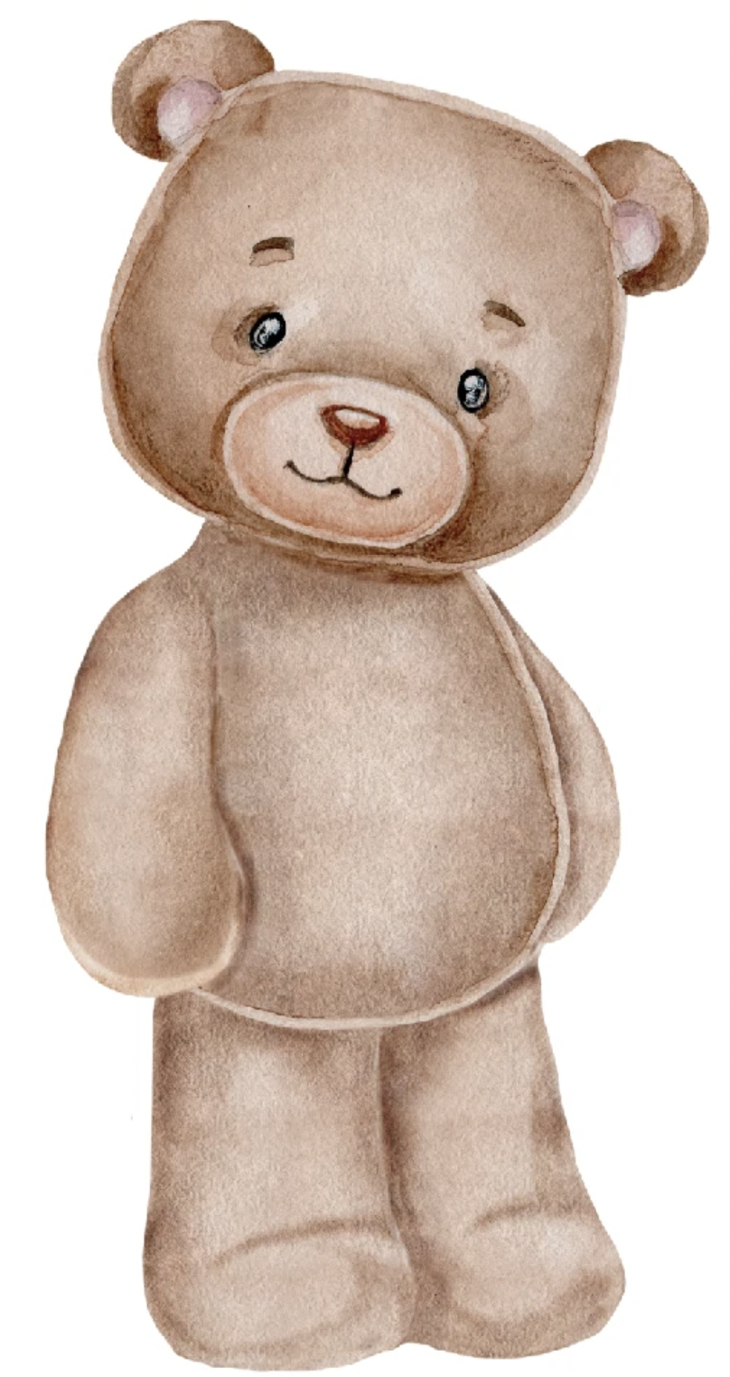 Wandtattoo - Teddybär